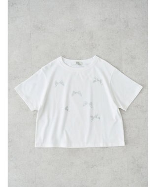 earth music&ecology アソートリボンＴＥＥ Silver