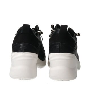 Bridget Birkin 【Round About】ヒールアップスニーカー ブラックコンビ