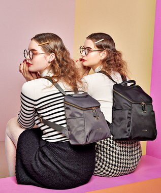 TOCCA TETRA BACKPACK M リュックサック M ライトグレー系