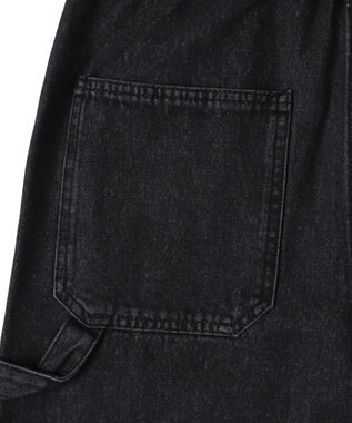 WEGO 【ウエスト紐で調整】イージーペインターグラフィックデニムパンツ 柄2