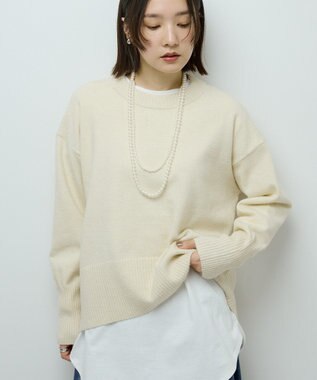 Green Parks ふわもっちニットプルオーバー