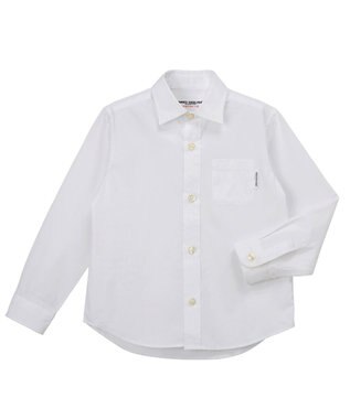 MIKI HOUSE HOT BISCUITS 【110-130cm】ブロード素材の長袖シャツ