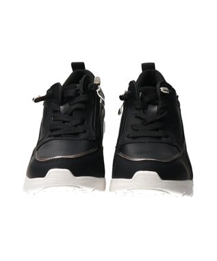 Bridget Birkin 【Round About】ヒールアップスニーカー ブラックコンビ