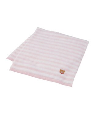 MIKI HOUSE HOT BISCUITS 【ミキハウス】 バスタオル【BOX付き】 ピンク