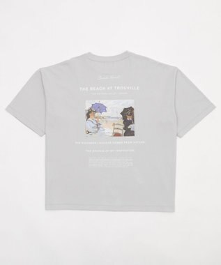 WEGO ARTCOLLECTIONプリントT（SS） ライトグレー