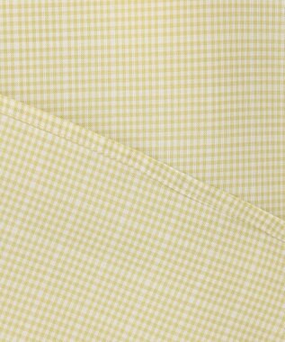 J.PRESS LADIES L 【洗える】セルロース チェック バンドカラー ブラウス ピスタチオ系3