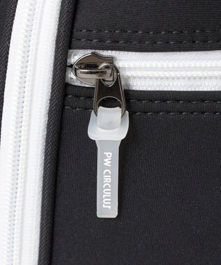PW CIRCULUS 新作【UNISEX】デタッチャブル キャディバッグ　取っ手付ポーチ・シューズケース付  ゴルフ ブラック系
