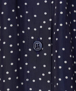 ANY 【洗濯機可】２ＷＡＹボウタイブラウス ドット