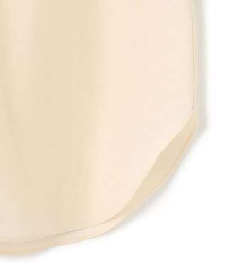 23区 【洗える】コットンシルクローン バンドカラー ブラウス ベージュ系