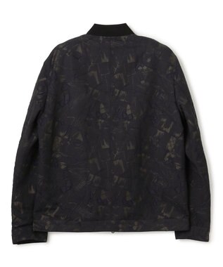 JOSEPH HOMME 【新柄】モロッカンジャガード ジップアップブルゾン ブラック系5