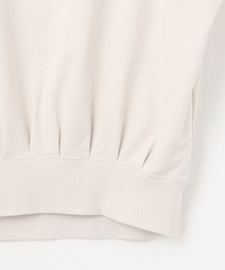 23区 【SLOW/WEB限定】コンパクトインレー フレンチスリーブ カットソー オイスター