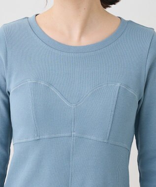 Green Parks ・ＳＵＧＡＲ　ＳＰＯＯＮ　ビスチェラインリブロンＴＥＥ Blue