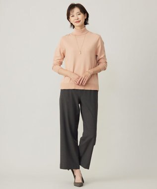 J.PRESS LADIES S 【ご好評につき新色追加！・WEB限定カラーあり・洗える】PRINCE タートルネック ニット ピンク系