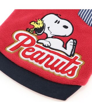PET PARADISE スヌーピー ワンダフルストレッチ トレーナー 《寝転び》 中型犬 赤