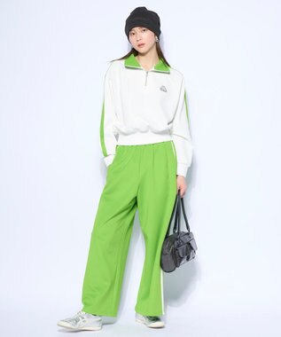 OP／FILA 【Kappa】ハーフジップ ジャージトラックジャケット ホワイト