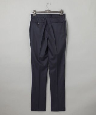 GOTAIRIKU 横に伸びる【TasmaniaWool/タマニアウール】ストレッチ スーツ（ネイビーストライプ） ネイビー系1