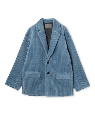 uncrave コーデュロイ ジャコット サックス