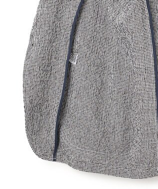 J.PRESS MEN 【SHACKET】ストレッチリネンサッカー ジャケット ブラウン系3