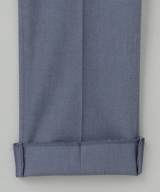 GOTAIRIKU 仕事で着られる 冷んやり綿パン【接触冷感/ストレッチ】ストレッチサマーポプリン ネイビー系