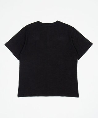 WEGO 【ユニセックス着用ITEM】アイレットスラブヘンリーネックT（SS） ブラック