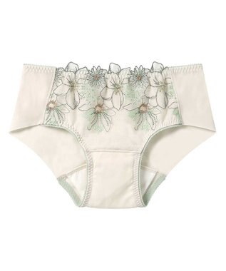 AMPHI サニタリーショーツ 【BRAGENIC ブラジェニック 脇高細見えタイプ】羽付きナプキン対応  BMI353とペア 吸汗速乾(後ろ身頃) 生理用ショーツ PMI053 アンフィ／ワコール