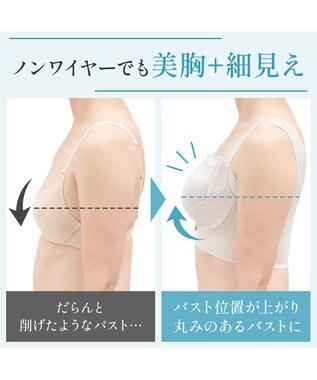 BRADELIS New York 【BRADELIS NewYork peace】　きゅっとバストアップブラ23 ブラック