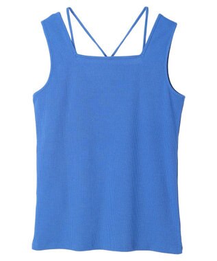 Green Parks マルチストラップテレコタンク Blue