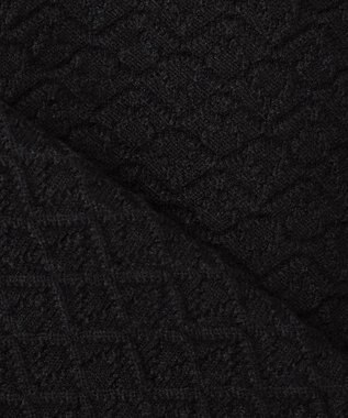 JOSEPH HOMME 新型【洗える】ヴィスコースリンクス　モックネックニット ブラック系