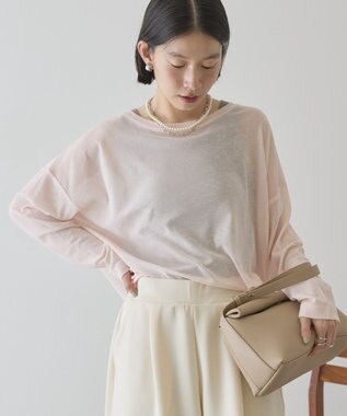 AMERICAN HOLIC シアーカラープルオーバー Pink