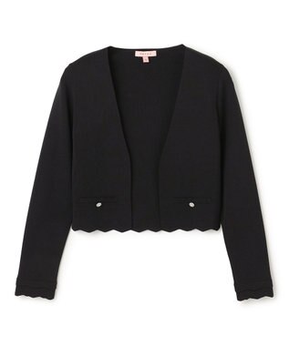 TOCCA SCALLOPED JEWEL ボレロ ブラック系