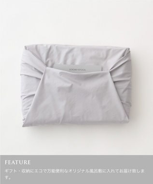 LOOM&SPOOL FOL綿毛布ダブル／グレー グレー