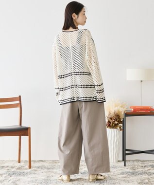 AMERICAN HOLIC クロシェカーディガン Ivory