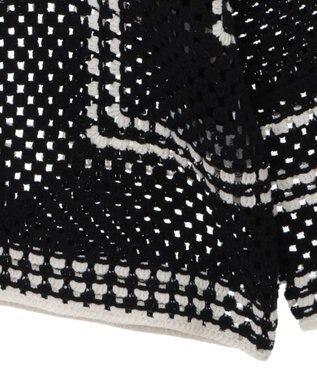 AMERICAN HOLIC クロシェカーディガン Black