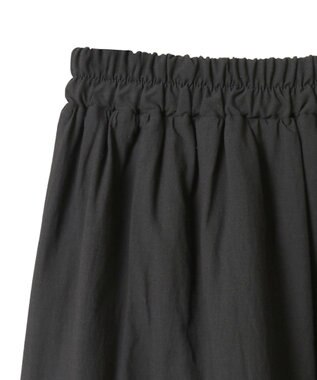 earth music&ecology ピンタックティアードミディスカート Black