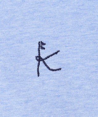 組曲 KIDS 【110-140㎝】フラワーエンブロイダリー チュニック サックスブルー