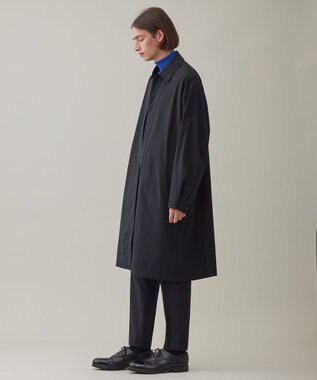 UNFILO MENS 【男女兼用】FINE MOVE ステンカラー コート [23年商品] ブラック