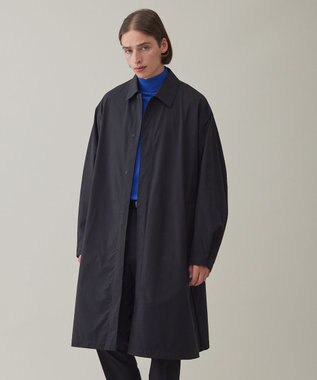 UNFILO MENS 【男女兼用】FINE MOVE ステンカラー コート [23年商品] ブラック