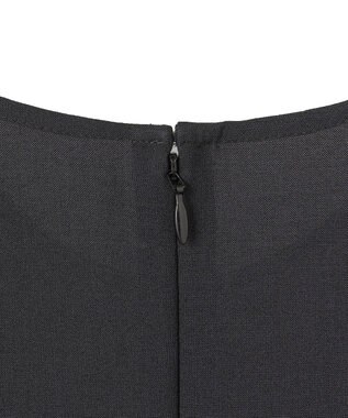 ICB L 【接触冷感・吸水速乾・防シワ・UVケア・洗える】 エステルドライトロ ワンピース トープ×ブラック系