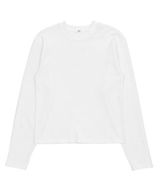WEGO 【ユニセックス着用ITEM/MLサイズ展開】ワッフルT（LS） ホワイト