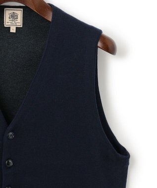 J.PRESS MEN ハイゲージニットベスト ネイビー系7