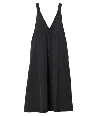 earth music&ecology デニムジャンスカ Black