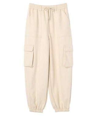 Green Parks ・ＳＵＧＡＲ　ＳＰＯＯＮ　スエードポンチカーゴパンツ Ivory