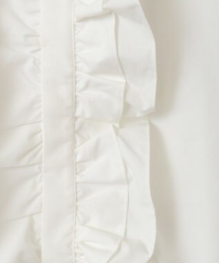 Green Parks フリルブラウス Off White