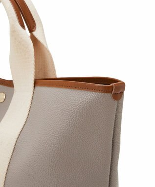 TOPKAPI 【Breath TOPKAPI】SCOTCH GRAIN スコッチグレイン ネオレザー A4トートバッグ ライトグレー