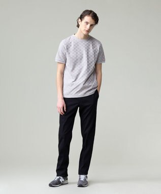 J.PRESS MEN 汗ばむ夏の最適解Tシャツ【吸水速乾 / シワになりにくい】【J.PRESS PREMIUM JERSEY】 リンクス Tシャツ ライトグレー系