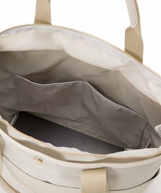 TOPKAPI 【Breath TOPKAPI】【TOPKAPI × 藤本美貴さんコラボ】スコッチグレイン 10ポケット トートバッグ L/マザーズバッグ/撥水 サンドグレー