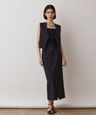 GRACE CONTINENTAL オックスタイトスカート ブラック