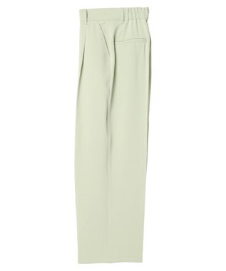 earth music&ecology タックストレートパンツ Light Green