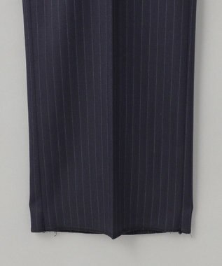 GOTAIRIKU 横に伸びる【TasmaniaWool/タマニアウール】ストレッチ スーツ（ネイビーストライプ） ネイビー系1