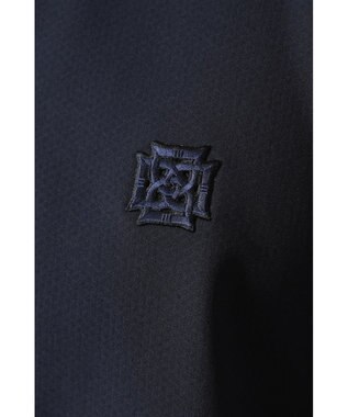 DAKS ダブルカラー スポーティーポロ ネイビー